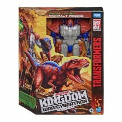 TRANSFORMERS WAR FOR CYBERTRON KINGDOM LEADER CLASS MAXIMAL T-WRECKS