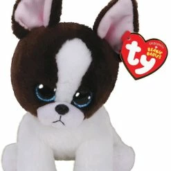 Ty BEANIE BOOS - REGULAR PORTIA BROWN WHITE TERRIER