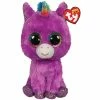 Ty BEANIE BOOS - REGULAR ROSETTE PURPLE UNICORN