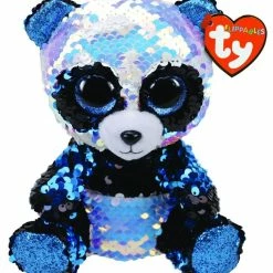 Ty BEANIE BOOS - MEDIUM SEQUINS BAMBOO PANDA