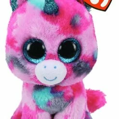 Ty BEANIE BOOS - REGULAR GUMBALL UNICORN PINK
