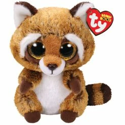 TY BEANIE BOOS RUSTY THE RACCOON