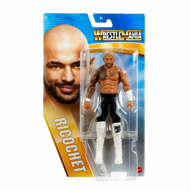 WWE WRESTLEMANIA BASIC FIGURE RICOCHET 1 WWE WRESTLEMANIA BASIC FIGURE RICOCHET