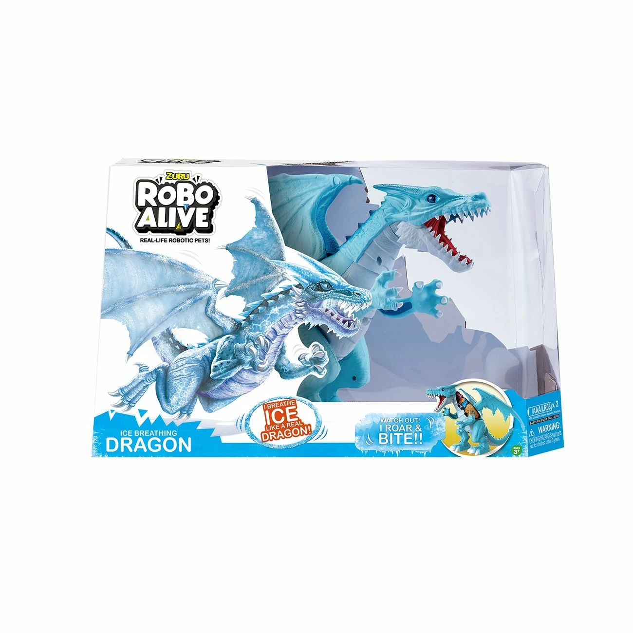 ZURU ROBO ALIVE ROBOTIC DRAGON ICE BREATHING DRAGON 1 ZURU ROBO ALIVE ROBOTIC DRAGON ICE BREATHING DRAGON