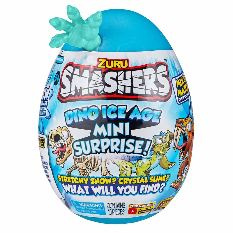 ZURU SMASHERS DINO ICE AGE MINI SURPRISE EGG ASSORTED STYLES - Image 2