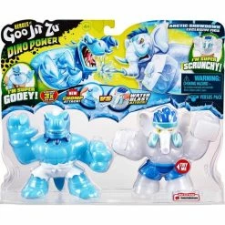 HEROES OF GOO JIT ZU DINO POWER 2PACK GIGATUSK VS TYRO