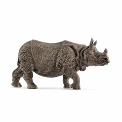 SCHLEICH INDIAN RHINOCEROS (GREY DOT)