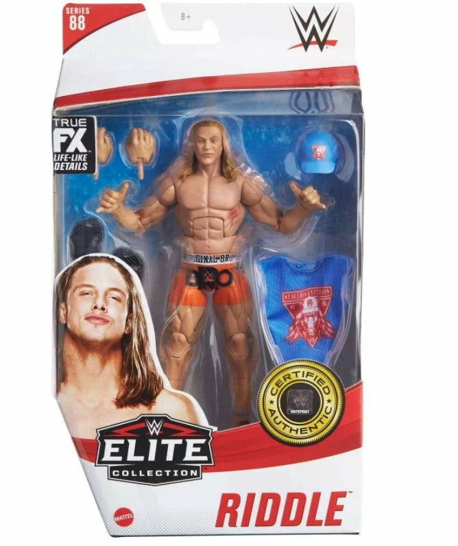 WWE ELITE COLLECTION FIGURE SERIES 88 RIDDLE 1 WWE ELITE COLLECTION FIGURE SERIES 88 RIDDLE