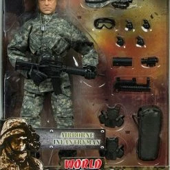 WORLD PEACEKEEPERS 1:6 FIGURE AIRBORNE INFANTRYMAN